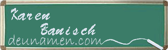 Karen Banisch Visitenkarte